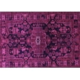 thumbnail image 1 of Ahgly Company Indoor Rectangle Persian Purple Traditional Area Rugs, 8' x 12', 1 of 4