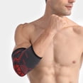 thumbnail image 3 of Elbow Brace Compression Support Sleeve - Men Women Arm Support Elastic Sleeve, 3 of 6