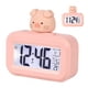 thumbnail image 2 of Reloj Electrónico Lindo Jadeshay Dibujos Animados Pantalla LED Alarma Despertador Digital Multifuncional, 2 of 8