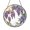 Acrylic 3.5 Inch, variant on Cascading Wisteria Garden Window Hanging – Decorative Glass Art