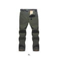 thumbnail image 2 of Eigraketly Pantalón de invierno de poliéster Elegante Unisex Senderismo Viajar Montañismo Térmico Impermeable Pantalones a prueba de viento Escalada Verde SG, 2 of 6