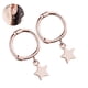 thumbnail image 3 of Pendientes de tuerca de plata de ley 925, luna creciente, estrella, sol, pendientes resistentes al óxido pulidos Zhivalor 221879-2, 3 of 4