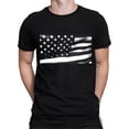 thumbnail image 2 of LEKODE Men's Patriotic Vintage Print Shirts Casual Soft Cewneck Short Sleeve Independence Day Shirt 4th of July T Shirts, 2 of 4