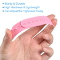 thumbnail image 3 of 20 Pairs Snapback Strap Cover, 7 Holes Plastic Adjustable Hat Snap Buckle Replacement (Pink), 3 of 6