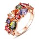 thumbnail image 2 of Anillo De Moda Para Fiesta De Boda Con Cristal De Circón Para Mujer US-7 Salvador  Anillo de moda de fiesta, 2 of 9