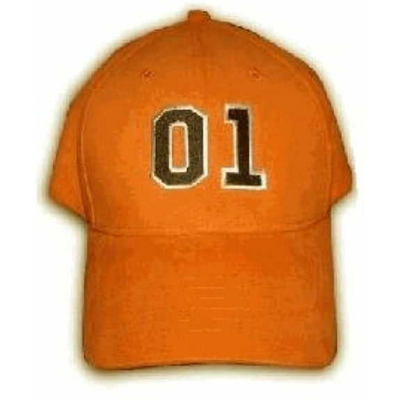 Officially Licensed The Dukes of Hazzard Unisex Adjustable Orange Baseball Cap