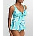 thumbnail image 3 of Ring-Front Underwire Tankini Top Swimsuit, 3 of 4