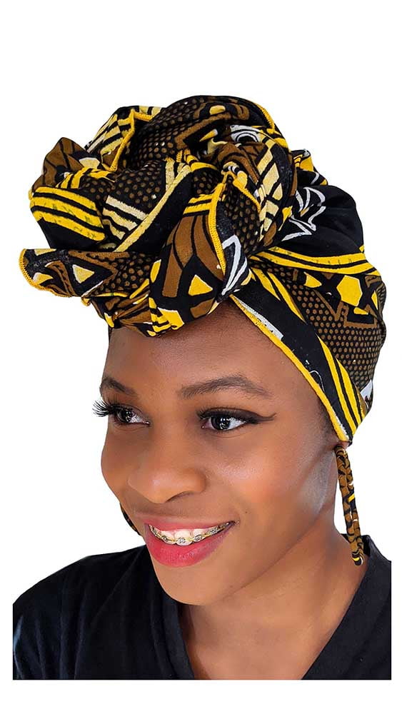 African print Head Wrap \u2022 African Head Tie \u2022 Headband \u2022 African print Head Scarf