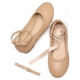 thumbnail image 3 of DREAM PAIRS Girls Dress Shoes Interchangeable Ankle Strap Flower Girl Ballet Flats (Toddler/Little Kid/Big Kid), 3 of 5