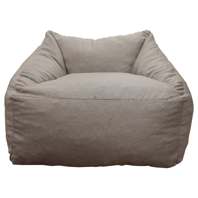 Puff Cloudy Puffland tipo sillon suave y comodo con respaldo