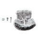 thumbnail image 3 of Asiento de coche para muñecas con clip para rejilla de ventilación, decoración para rejilla de ventilación de coche, adorno coleccionable para coche gris, 3 of 9