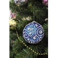 thumbnail image 3 of Plastic Canvas Christmas Tree Decoration - Winter Colours SR-162 Cross Stitch by MP Studia, 3 of 5