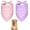 Pink and Purple 01, variant on Big Sister Dog Bandana 2 Pack Pet Dog Scarf Baby Announcement Props Pregnancy Announcement Dog Bandana Gender Reveal Dog Outfit Accessories Gift for Dog Lover Owner (Pink,Purple) Large