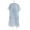 LIGHT BLUE, variant on Personal Touch Top of The Line Patient Gowns, Back Tie (2-Pack) Demure Print, Comfortable Polyester and Cotton Blend is Easy-Care, and Fits All Sizes Up To 2XL,