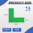 thumbnail image 2 of Uxcell 5S Location Marking Corner, L-Shape Floor Marking Tape for Office and Warehouse Green, 2 of 7