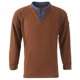 thumbnail image 2 of Blusas y camisas de manga larga con cuello redondo para hombre, blusa básica de color puro con músculos musculosos de manga larga, blusas y camisas de manga larga con cuello redondo para hombre, blusa, 2 of 8
