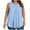 Light Blue, variant on fatyb Plus Size Womens Tank Tops Crewneck Sleeveless Loose Tshirts Printed Summer Casual Blouses for Women