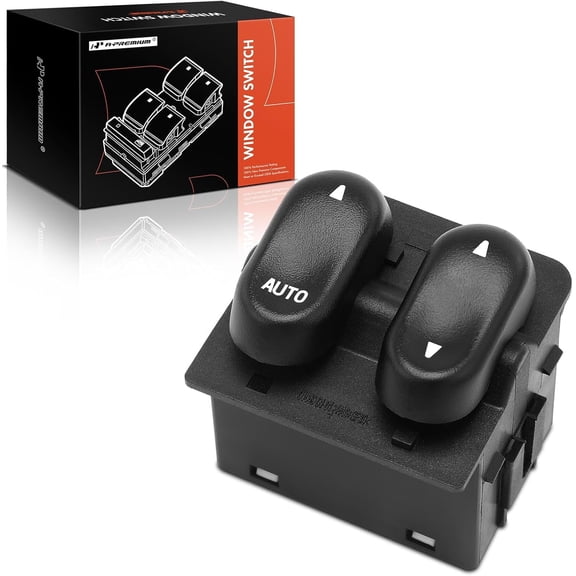 A-Premium Master Power Window Switch Compatible with Ford F-150 F150 F-250 F250 1997-1999, F-250/F-350/F-450/F-550 Super Duty 1999, Front Left Driver Side
