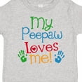 thumbnail image 4 of Inktastic My Peepaw Loves Me Boys or Girls Toddler T-Shirt, 4 of 5