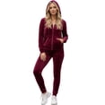 thumbnail image 1 of Conjunto de Sudadera y Pants Aterciopelado Unitalla para Mujer Diseño Cómodo y Sofisticado, 1 of 5