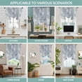 thumbnail image 6 of Tie Up Curtains for Windows Abstract Art Oil Painting Valance Adjustable Balloon Curtain Retro Gray Tie Up Shades for Kitchen Living Room Bedroom Privacy Curtain Drape 34x45 Inch, 6 of 9