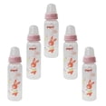 thumbnail image 1 of Pack 5 Biberones Pigeon Standard 240ml/8oz Diseño Conejo multicolor, 1 of 10