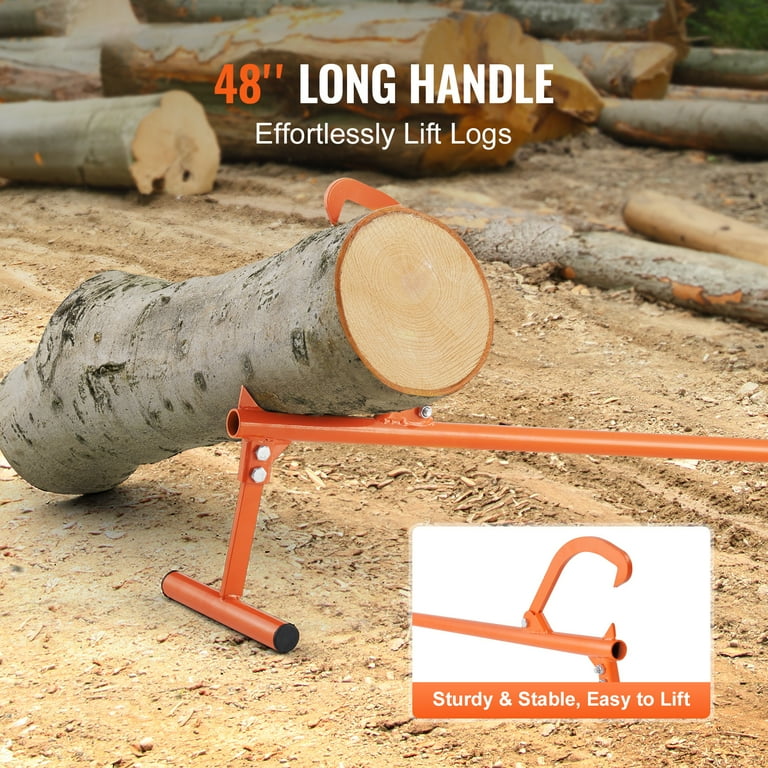 KFFKFF Log Manipulator, 48-inch, Robust Wood Elevator with