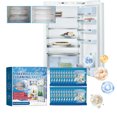 thumbnail image 1 of Tabletas ambientadoras para limpieza de refrigeradores, tabletas limpiadoras para refrigeradores y congeladores, adecuadas para limpiar el interior del refrigerador, 1 of 4