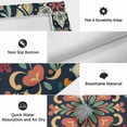 thumbnail image 6 of Vintage Flower Outdoor Rug for Patio/Deck/Porch, Non-Slip Large Area Rug 5 x 8 Ft, Boho Abstract Colorful Ethnic Floral Indoor Outdoor Rugs Washable Area Rugs, Reversible Camping Rug Carpet Runner, 6 of 8