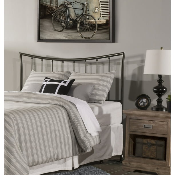 Hillsdale Furniture Edgewood Metal Full/Queen Headboard, Magnesium