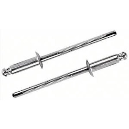SS Blind Rivet, 1/8'' Dia., for .126"-.187" Thick - (Pack of 50)