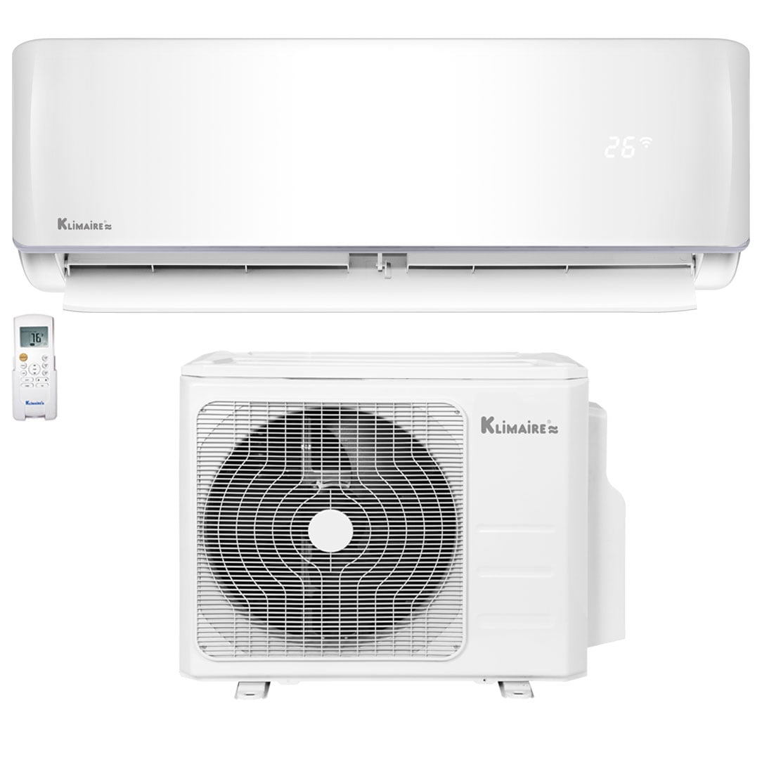 Klimaire 24,000 BTU, 17 SEER Wall Mount Ductless Mini Split Inverter