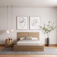 thumbnail image 2 of James Platform Bed with Headboard, 2 of 7