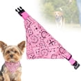 thumbnail image 2 of Pet Bandana Collar, Dog Bandana Collar with Adjustable Buckle Pet Triangle Scarf Bibs for Small Dogs Cats, 2 of 9