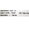 thumbnail image 4 of MasterCraft Boat 2008 X-Star Decals 758106 | Pro Tour Red (Pair), 4 of 4