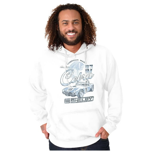Shelby American Made Cobra Racecar Hoodie Sweatshirt Women Men Brisco Brands S
