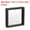Black, variant on Uxcell Floating Thin Film Display Box, ABS Frame Case 4.33 inch x 4.33 inch x 0.79 inch Black Pack of 4