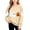Z1-Beige-sweatshirt for girl, variant on Qzwdhjm Halloween Ghost Graphic Sweatshirt for Girls Cute Long Sleeve Crewneck Sweatshirts Lightweight Fleece Loose Casual Pullover 2-15Y