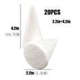 thumbnail image 2 of Conos de espuma Craft FF Chuanhe, 20 unidades, 5,6 x 11 cm, color blanco, 2 of 6