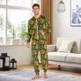 thumbnail image 3 of joogoo Stripes Basketballs Unisex Adults Onesies Pajamas Jumpsuits L, 3 of 7