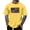 Yellow, variant on Casual Shirts for Mens Patriotic Farm Tractor Short Sleeve Beach Tops,Black,L