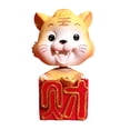thumbnail image 2 of Decoraciones para salpicadero de coche Bobblehead TIGERS Figurines Adorno Resina Animal de juguete para TIGRES nos año de nuevo Decoración de poder Soledad estatua de tigres, 2 of 10