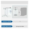 thumbnail image 3 of Countertop Instant Hot & Purified Water Dispenser 50L  2100W Black Color, 3 of 5