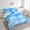 blue white, variant on Erosebridal Black Bedding Sets Twin Size,Kawaii Anime Princess Comforter Sets with Sheets,Glitter Bedroom Decor,Reversible,7pcs