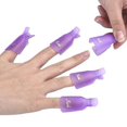 thumbnail image 4 of 10pcs Acrylic Nail Art Soak Off Cap Remover Plastic Wrap Tool, 4 of 4