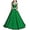 Green, variant on ETHAN Girls Satin Off The Shoulder for Pageant Dresses Long Princess Birthday Formal Party Ball Gowns with Pockets Fuchsia Size 2