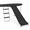 Silver, variant on Black 3-Step Trampoline Ladder & Slide Attachment For 10-16ft Trampolines