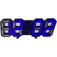 thumbnail image 3 of Digital Wall Clock, Minimalist LED Digital Desk Clock Digital Alarm 3D Wall Clock for Home Livingroom Office(Blue), 3 of 6