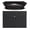 Black, variant on Wason A4 Document File PU Leather with Expanding Large Size Pockets Envelope Case Holder Paper Bills Stationery Tablet and PC, Perfect for Work Study Traveling (Light Blue)