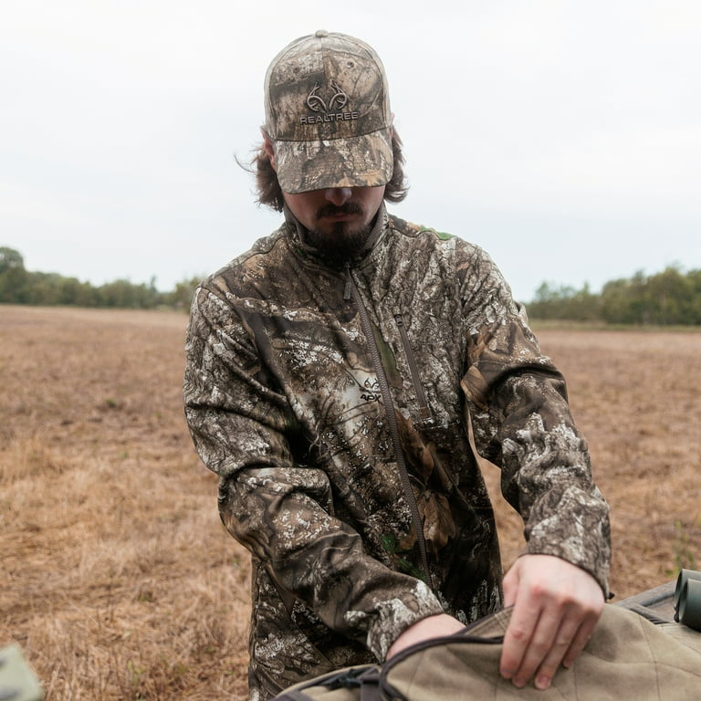 Realtree APX Men's Chill Cutter Softshell Hunting Jacket, Sizes S
